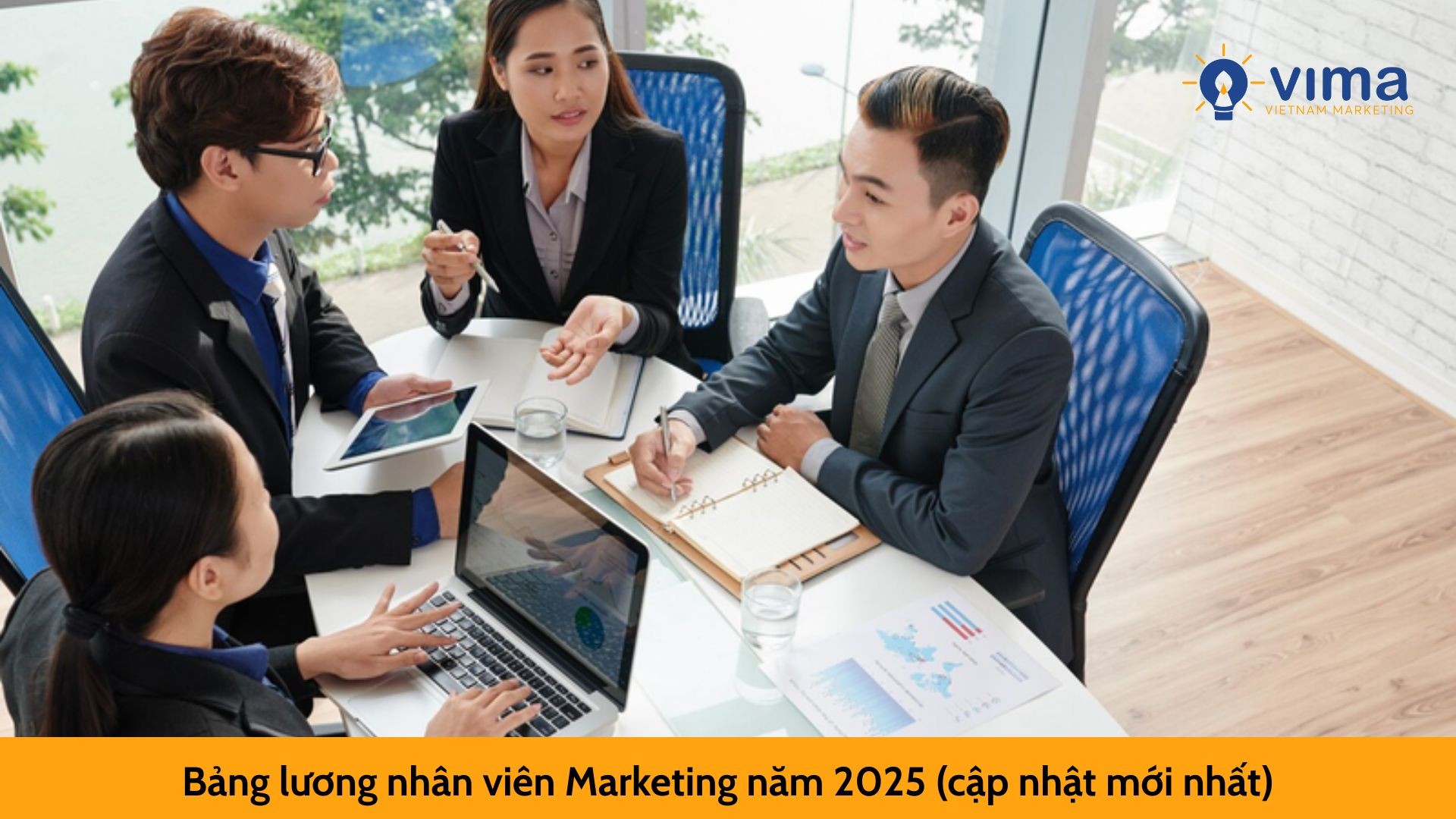 Bảng lương nhân viên Marketing năm 2025 (cập nhật mới nhất)